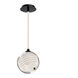 Roper LED 9 inch Black Mini-Pendant Ceiling Light, dweLED
