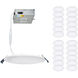 Lotos LED White Complete Kit Recessed Lighting
