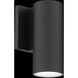 Cylinder LED 7.13 inch Black Outdoor Wall Lighting in 2700-3000-3500-4000-5000K, WAC Limited