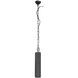 Estrella LED 2.5 inch Black Outdoor Mini-Pendant, WAC Landscape