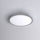 Round LED 11 inch Brushed Nickel Flush Mount Ceiling Light in 3500K