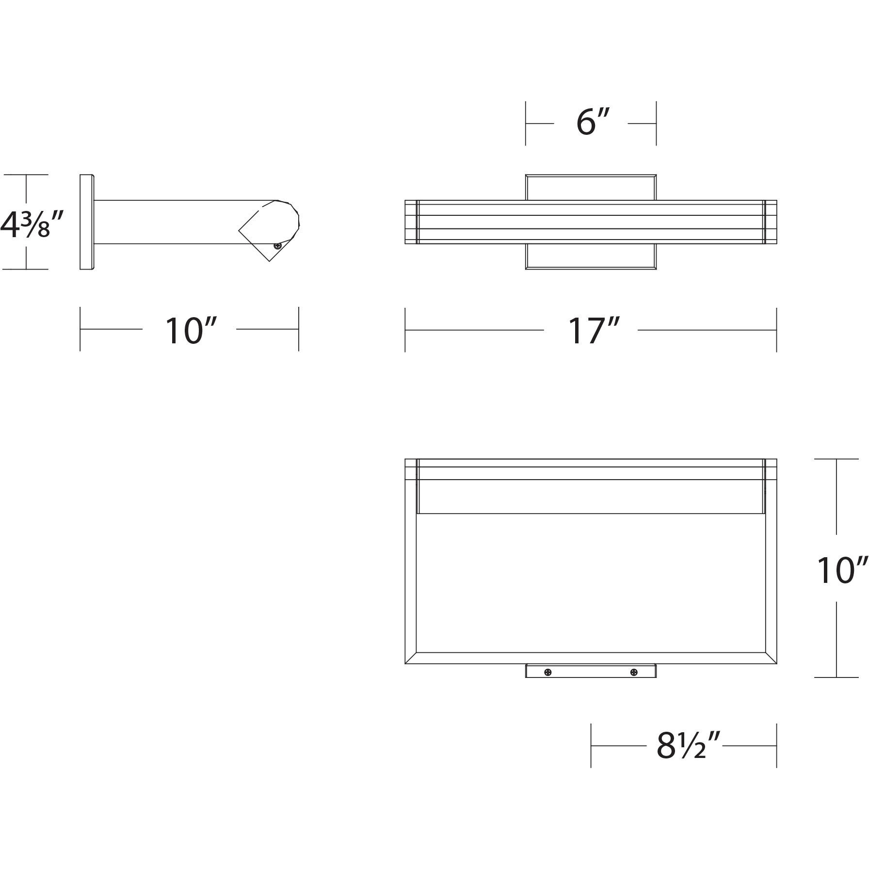 Kent 12.00 watt 17 inch Aged Brass Picture Light Wall Light, dweLED