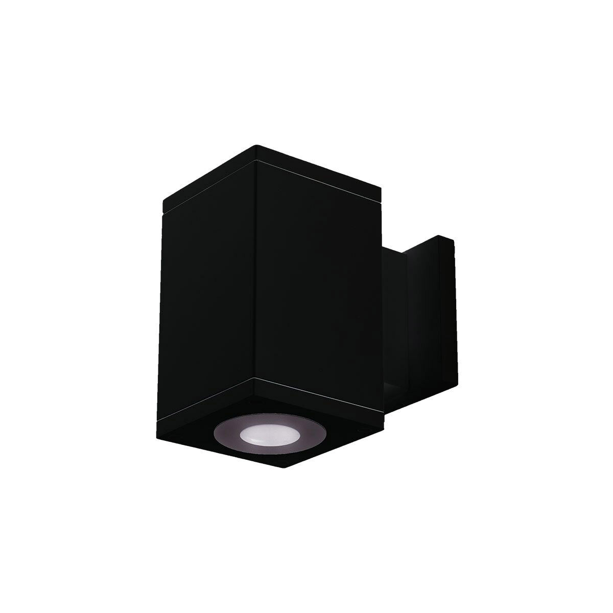 Cube Arch LED 4.5 inch Black Sconce Wall Light in Spot, 85, 4000K, Straight Up/Down