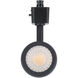 Bullet 1 Light 120 Black H Track Fixture Ceiling Light, WAC Limited