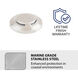 Tyler 12 2.8 watt Stainless Steel Path Lighting in 2700K, WAC Landscape