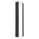 Fiction LED 26 inch Black Outdoor Wall Light, dweLED