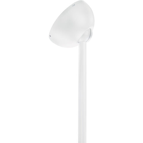 Tyler Matte White Slope Ceiling Kit, Smart Fan