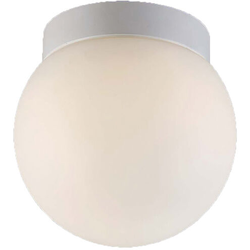 Niveous LED 6 inch White Flush Mount Ceiling Light in 3500K, dweLED