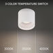 Downtown LED 5 inch White Flush Mount Ceiling Light in 4000K, dweLED
