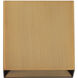 Boxi Wall Sconce Wall Light in 2700K, Aged Brass, dweLED