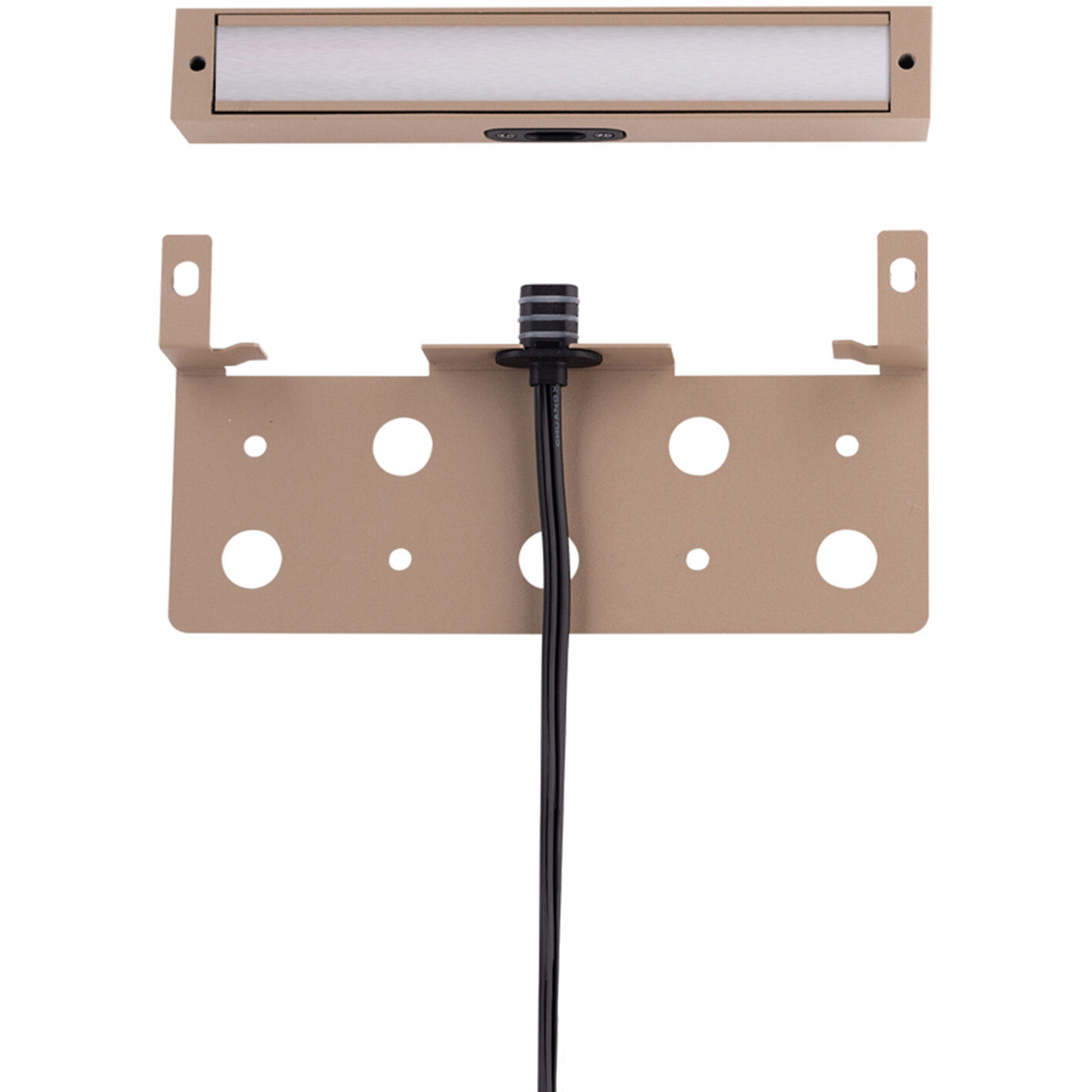 Tyler 12 1.5 watt Sand Hardscape Lighting in 2700K, WAC Landscape