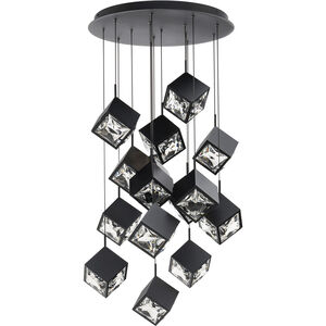 Ice Cube 15 Light 24.88 inch Pendant