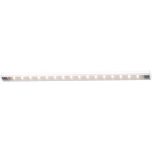Straight Edge 24 LED 13 inch White Undercabinet Strip Light in 4500K 