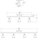 Solo White 8 watt LED Spot Light