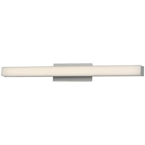 Brink LED 24 inch Brushed Aluminum Bath Vanity & Wall Light in 3000K, dweLED