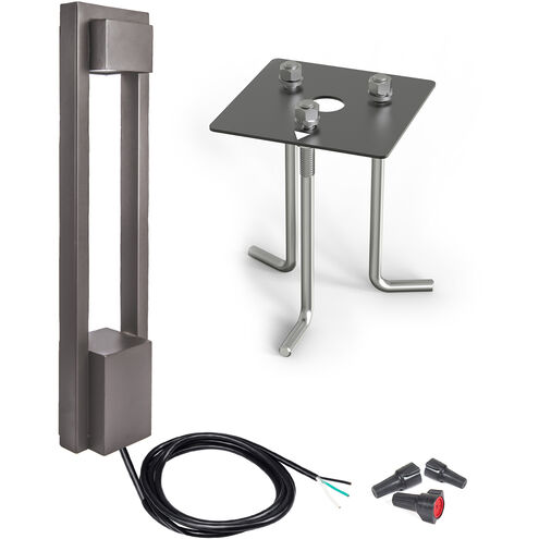 Park 120 12.5 watt Bronze Bollard Lighting in 2700K, WAC Landscape