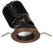 Volta LED Copper Bronze Recessed Lighting in Narrow, 85, 3500K, Round