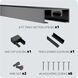 X Track 12 Black Outdoor Track Channel Ceiling Light