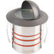 Inground Recessed Light 12 4.1 watt Stainless Steel Coated in Bronze Path Indicator Light in 2700K Warm LED, WAC Landscape