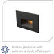 Tyler 120 3.8 watt Black Step and Wall Lighting in 3000K, WAC Lighting