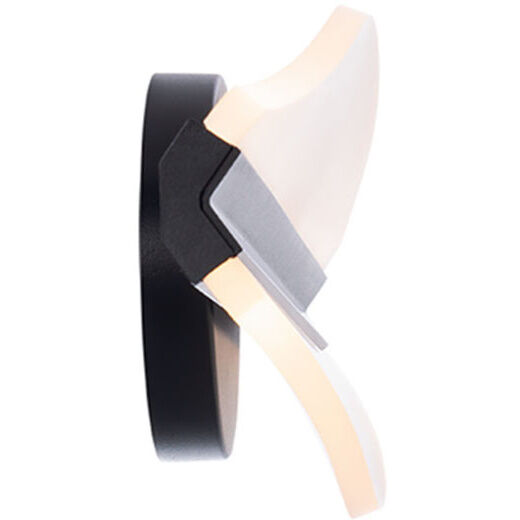 Vera LED 27 inch Black Bath Vanity & Wall Light, dweLED