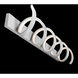 Marques LED 40 inch Titanium Bath Vanity & Wall Light, dweLED