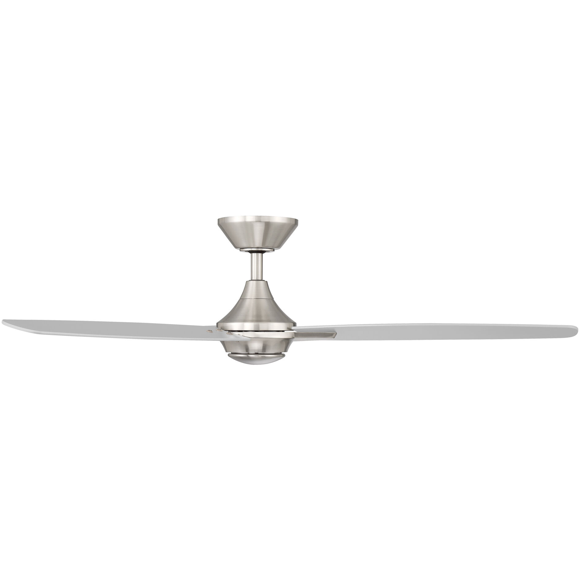 Blitzen 54 inch Brushed Nickel Downrod Ceiling Fans, Smart Fan