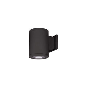 Tube Arch LED 5 inch Black Sconce Wall Light in 3000K, 85, Ultra Narrow, Towards Wall