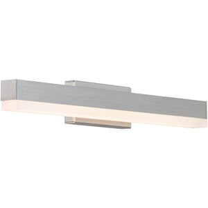 Styx LED 19 inch Brushed Aluminum Bath Vanity & Wall Light, dweLED