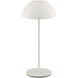 Channing 11 inch 2.00 watt White Rechargeable Table Lamp Portable Light, WAC Limited