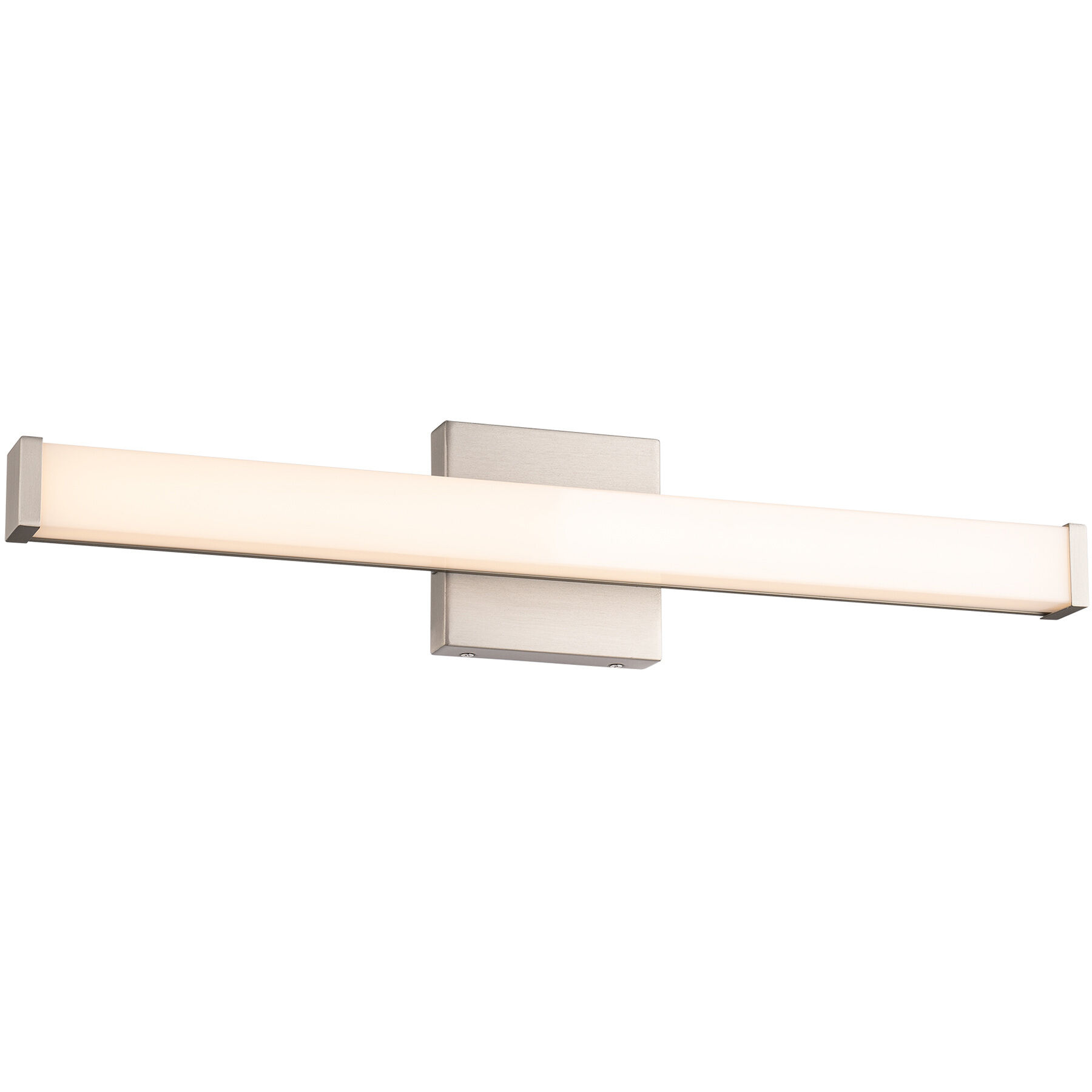 Bathroom vanity light bar brushed nickel best sale