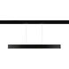 Ventrix 1 Light 48 Black Track Fixtures Ceiling Light