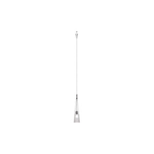 Ingo 1 Light 3 inch Chrome Mini Pendant Ceiling Light in Quick Connect, Clear Frosted