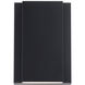 Layne 2 Light 1.75 inch Black ADA Wall Sconce Wall Light in 3500K, dweLED