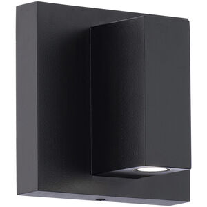 Vue LED 4 inch Black Outdoor Wall Light