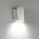 Block LED 6.13 inch Brushed Aluminum Outdoor Wall Light, dweLED