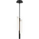 Dripstone LED 5.88 inch Black Mini-Pendant Ceiling Light, dweLED