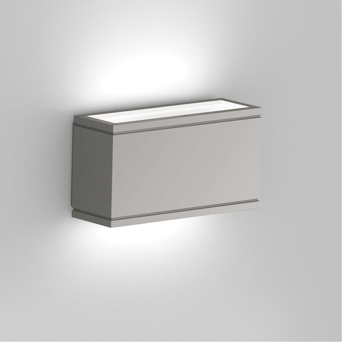 Rubix LED 5.37 inch Brushed Aluminum Outdoor Wall Light
