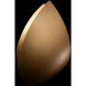 Collette Wall Sconce Wall Light in 3000K, Aged Brass, dweLED