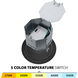 Pop-in LED Black Complete Kit Recessed Lighting