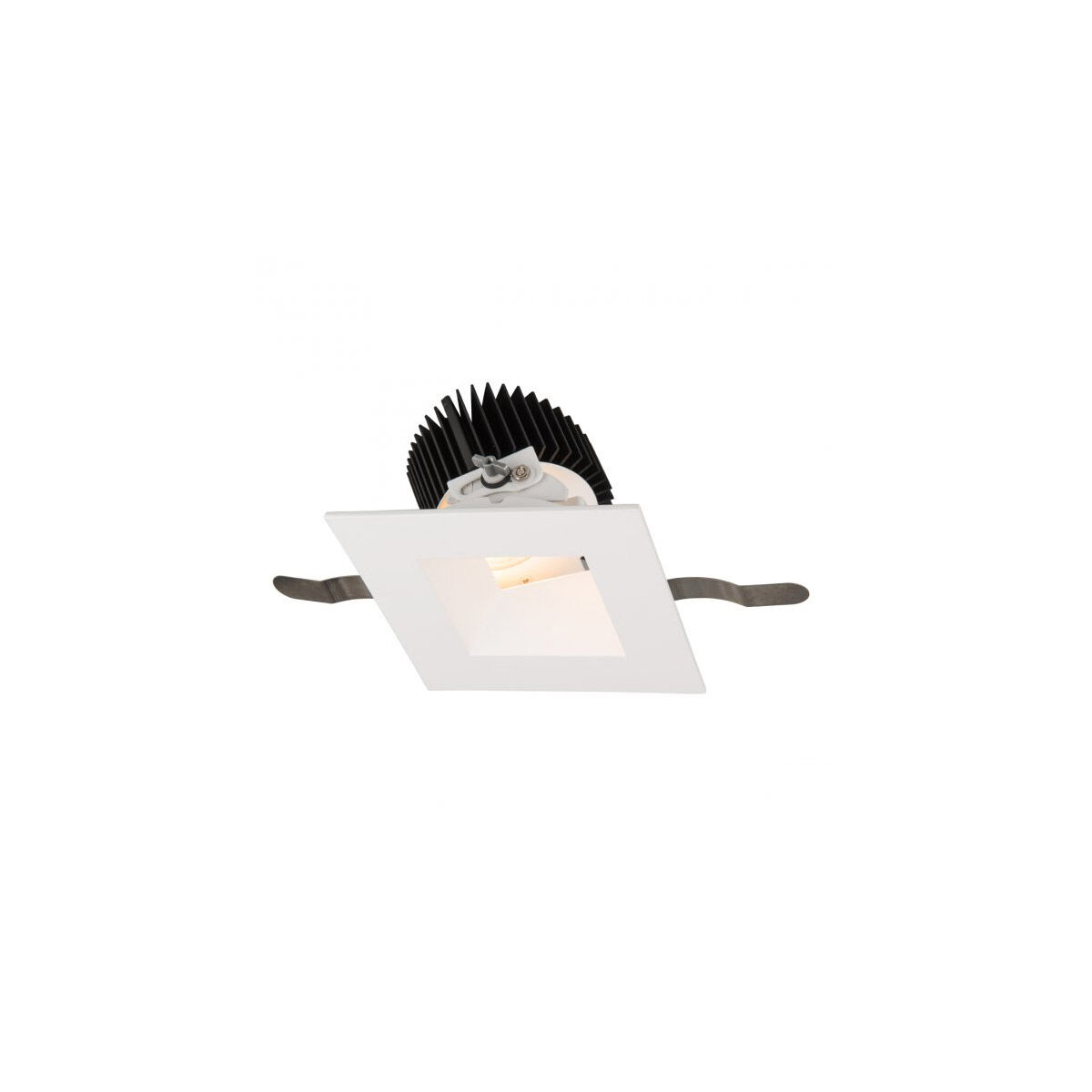 Aether Brushed Nickel Recessed Downlight in 85, 2700K