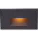 Tyler 12 2 watt Black Step and Wall Lighting in Amber, WAC Landscape