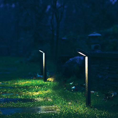 Tyler 12 2.9 watt Black Path Lighting in 3000K, Path and Area Light, WAC Landscape