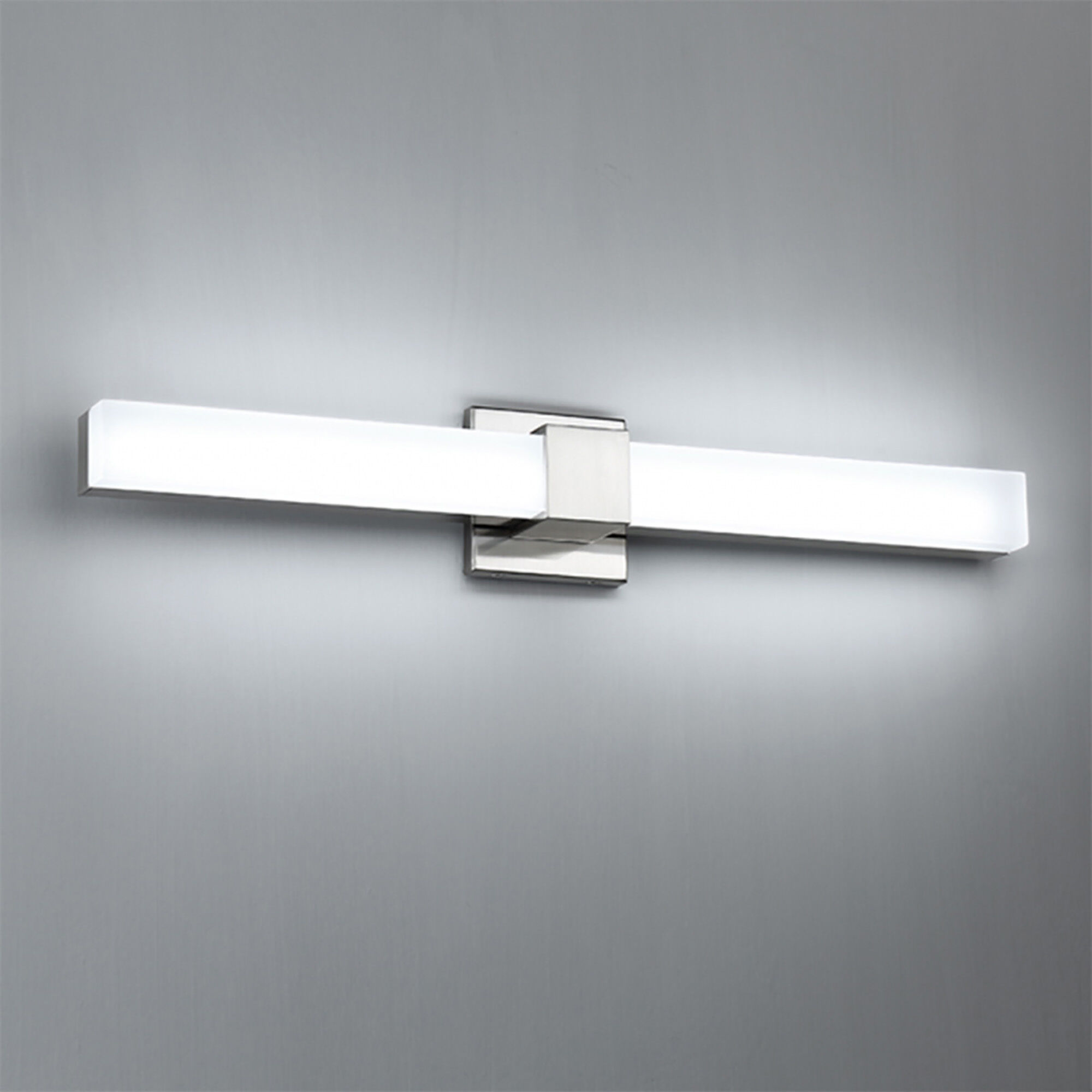 Esprit LED 26 inch Brushed Nickel Bath Vanity & Wall Light, dweLED