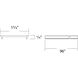 Ventrix White Track Component Ceiling Light