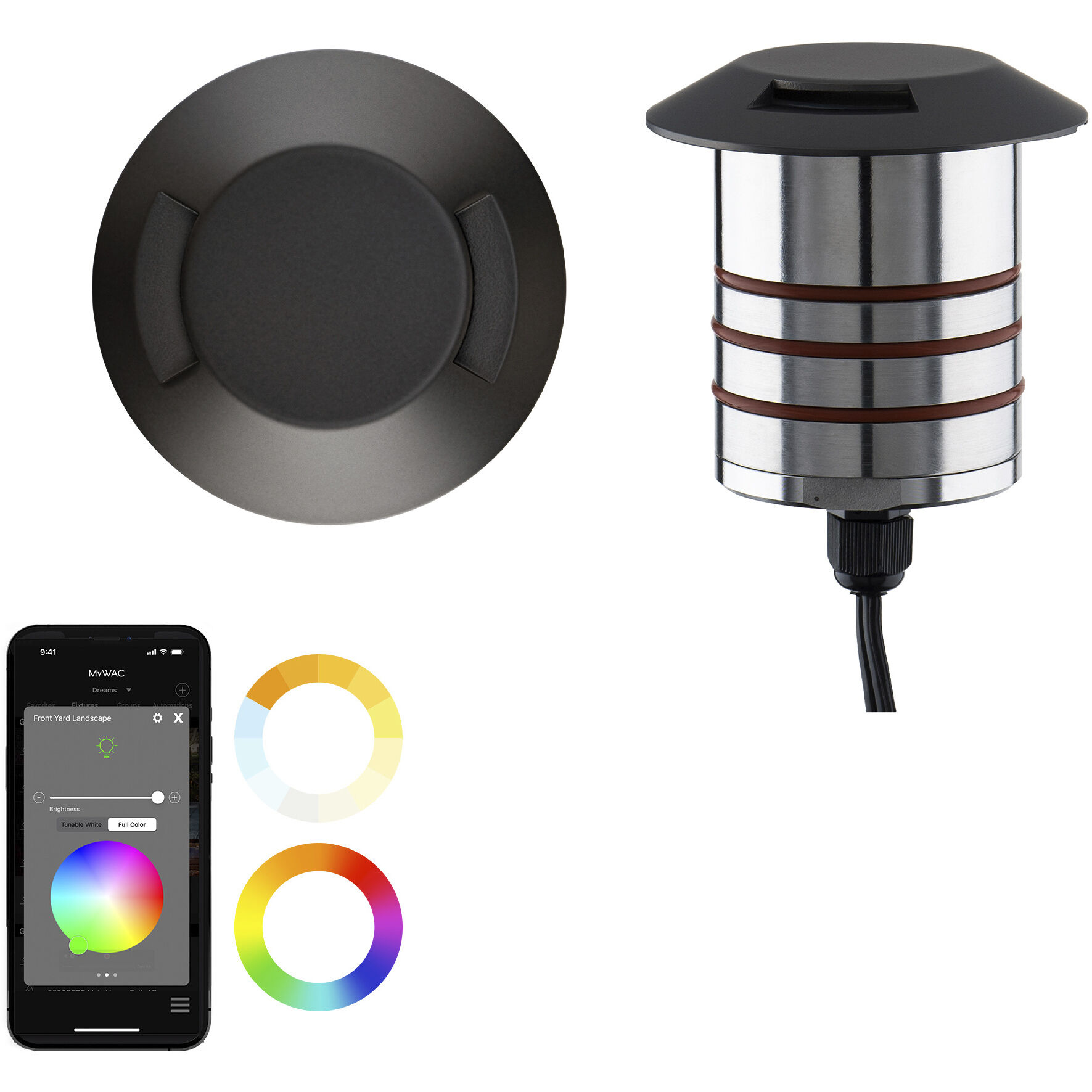 Colorscaping 12 3.50 watt Stainless Steel Coated in Bronze Path Lighting, Colorscaping