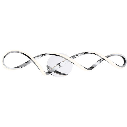 Interlace LED 37.5 inch Chrome Bath Vanity & Wall Light, dweLED