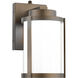 Lantern LED 10 inch Bronze Outdoor Wall Lighting, WAC Limited