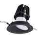 FQ Integrated LED Black Recessed Trim in 2700K, 4" LED