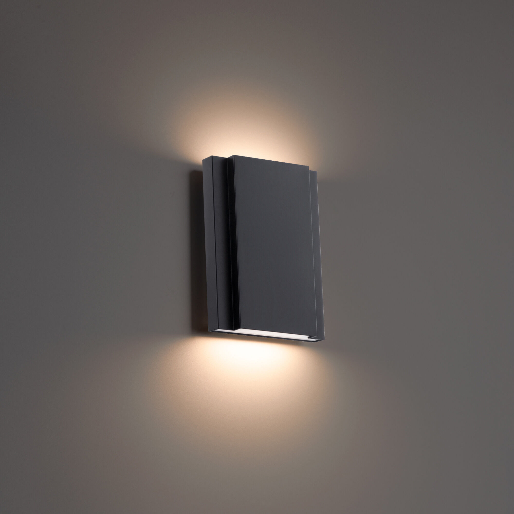 Layne Wall Sconce Wall Light in 2700K, Black, dweLED